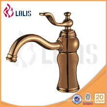 (YL5871-100C) High Quality Golden Bathroom Basin Faucet